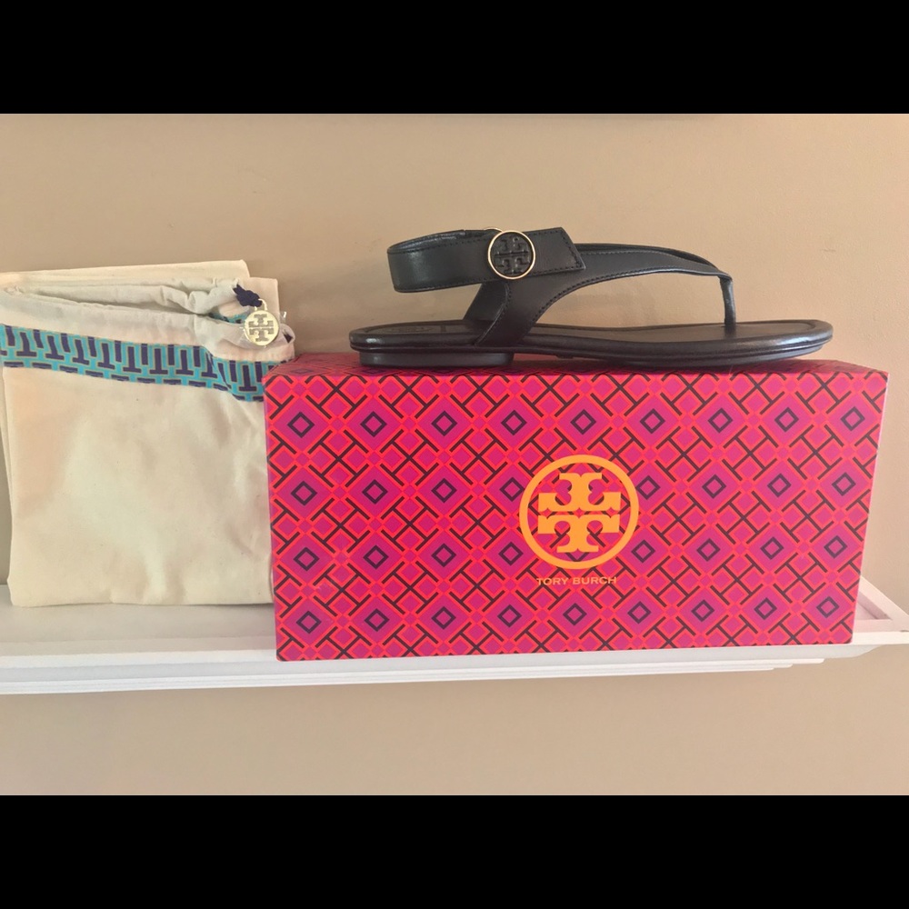 💥SOLD💥Tory Burch Minnie Travel Sandal sz 8.5 NIB